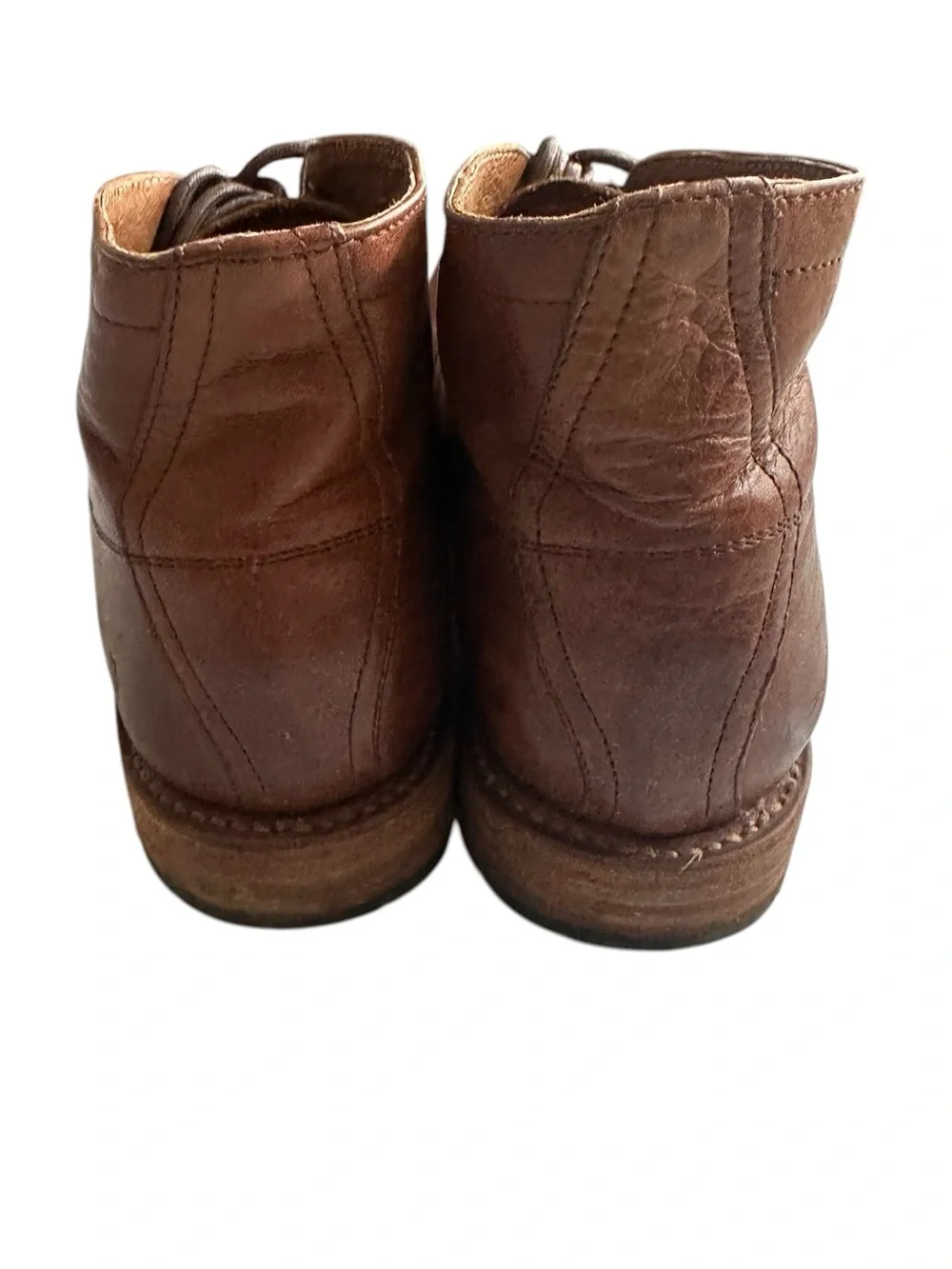 Frye Bowery Chukka Boots Oiled Leather Goodyear Welted Size 10.5